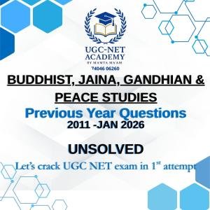 Buddhism/jaina/gandhian (PYQs)