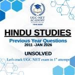 Hindu studies (PYQs)