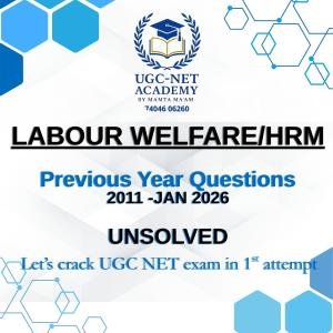 Labour welfare (PYQs)