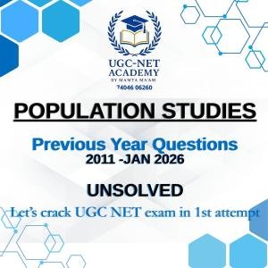 Population studies (PYQs)