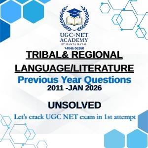 Tribal & Regional (PYQs)